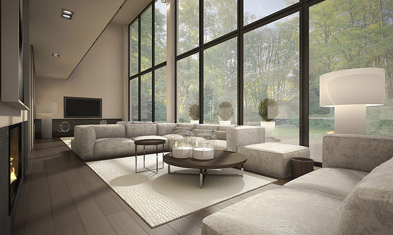 Dom z widokiem na las: TK Architekci